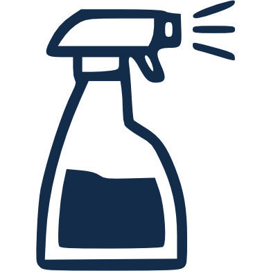 Professional grease removal and surface degreasing